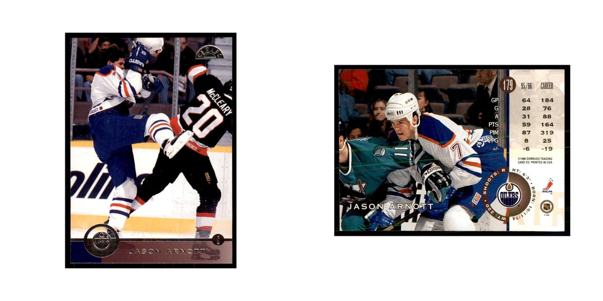 Jason Arnott 1996 Leaf #179 Hockey Cards Hockey Card NM