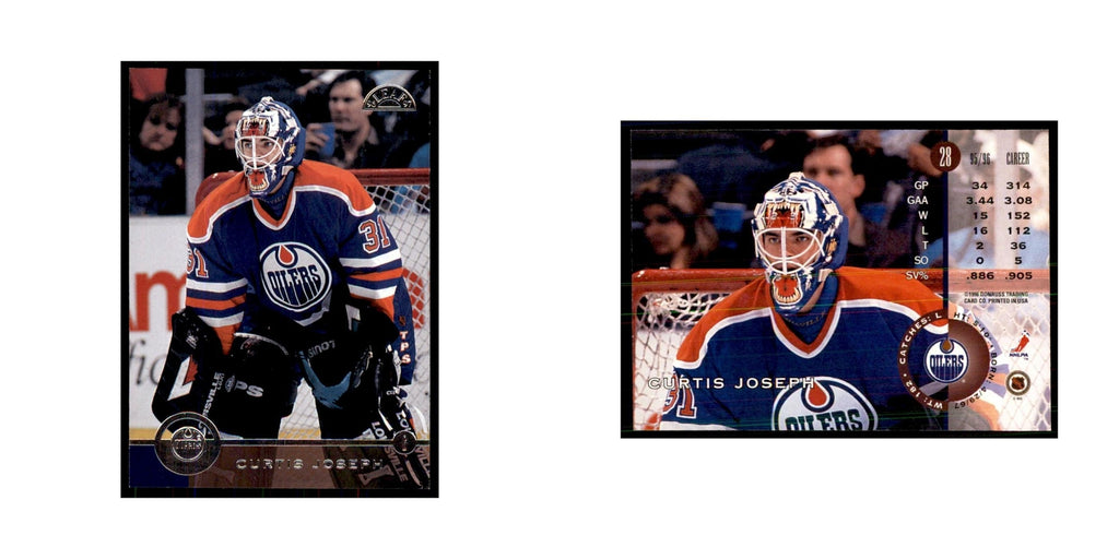 Curtis Joseph 1996 Leaf #28 Hockey Cards Hockey Card NM