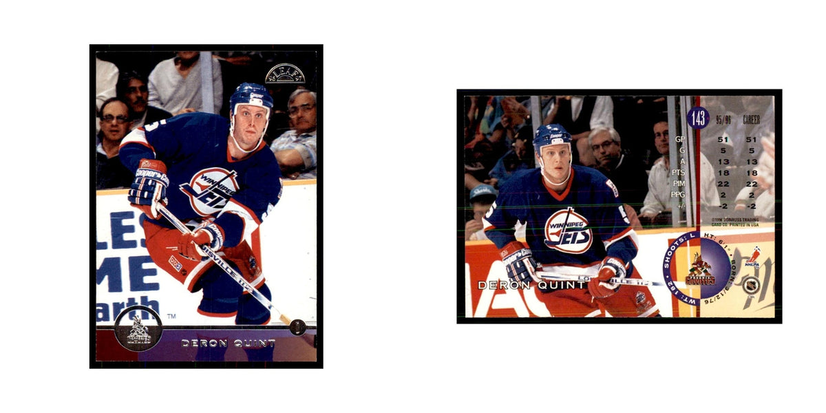 Deron Quint 1996 Leaf #143 Hockey Cards Hockey Card NM