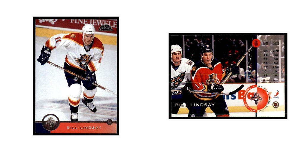 Bill Lindsay 1996 Leaf #66 Hockey Cards Hockey Card NM