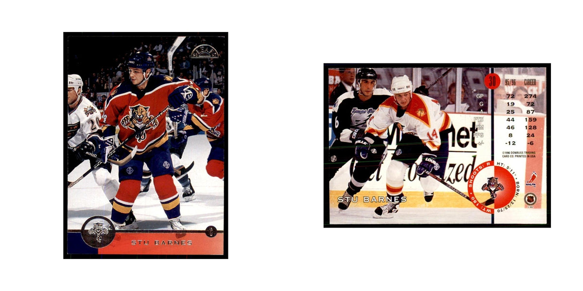 Stu Barnes 1996 Leaf #30 Hockey Cards Hockey Card NM