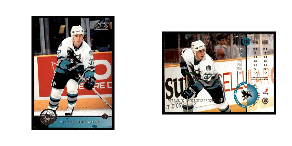 Ville Peltonen 1996 Leaf #144 Hockey Cards Hockey Card NM