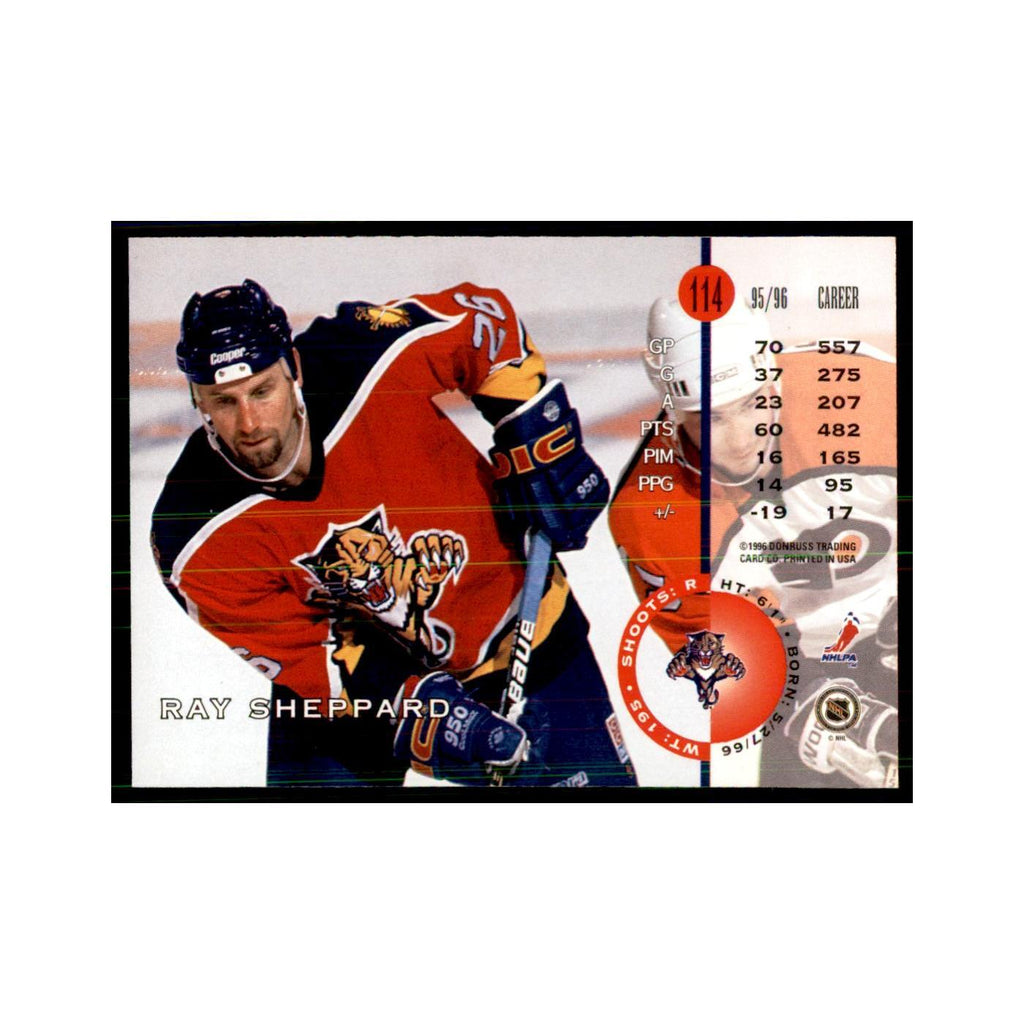 Ray Sheppard 1996 Leaf #114 Hockey Cards Hockey Card NM