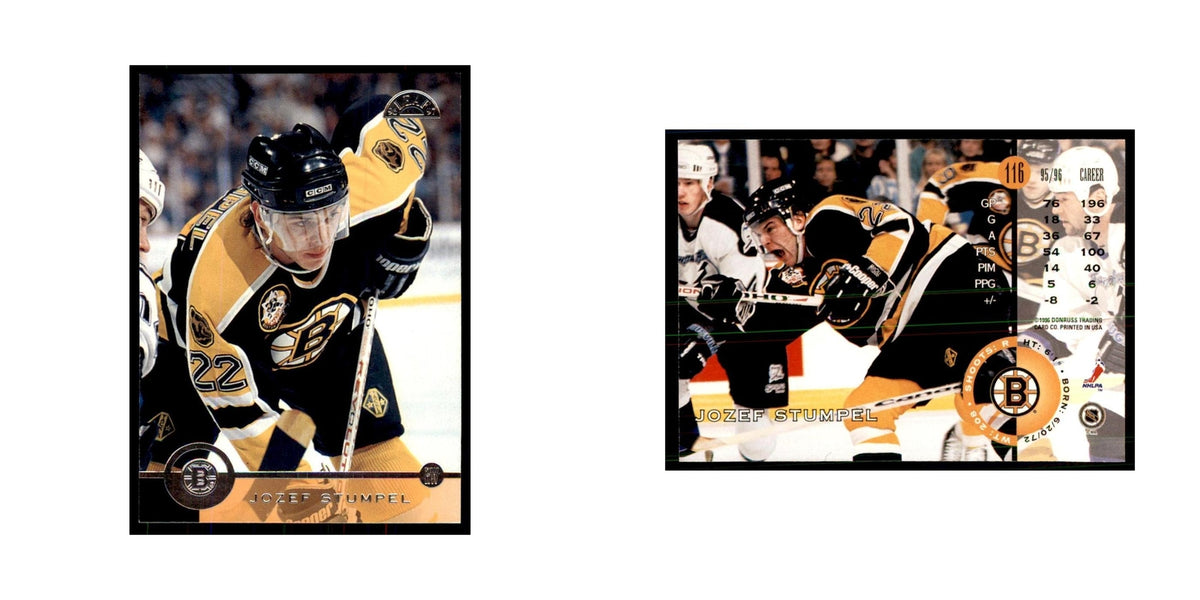 Jozef Stumpel 1996 Leaf #116 Hockey Cards Hockey Card NM