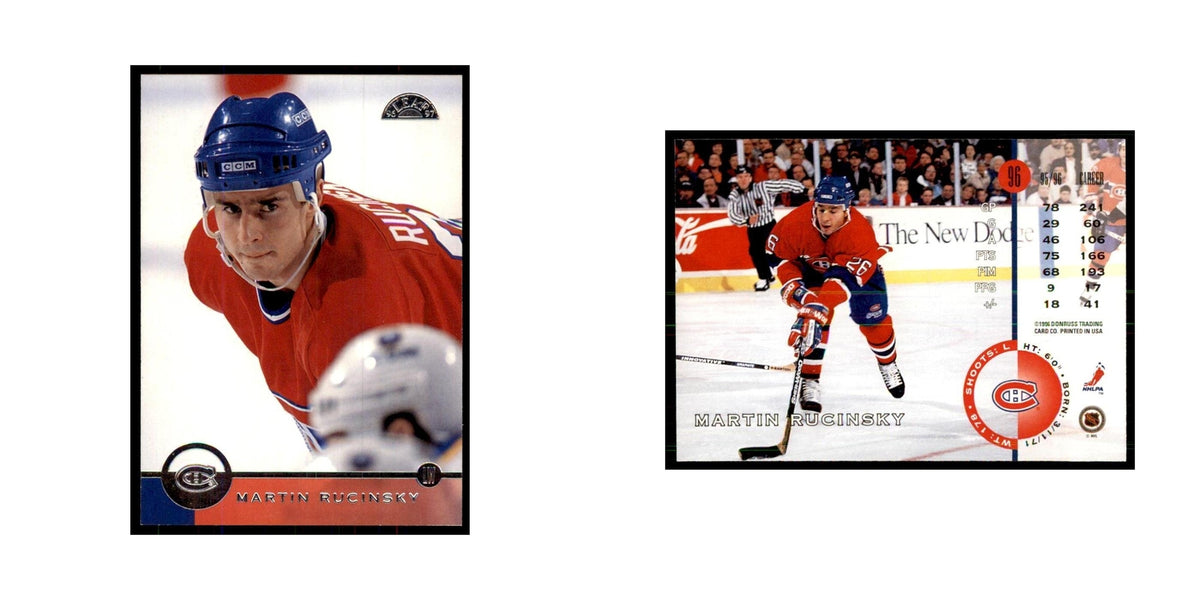 Martin Rucinsky 1996 Leaf #96 Hockey Cards Hockey Card NM