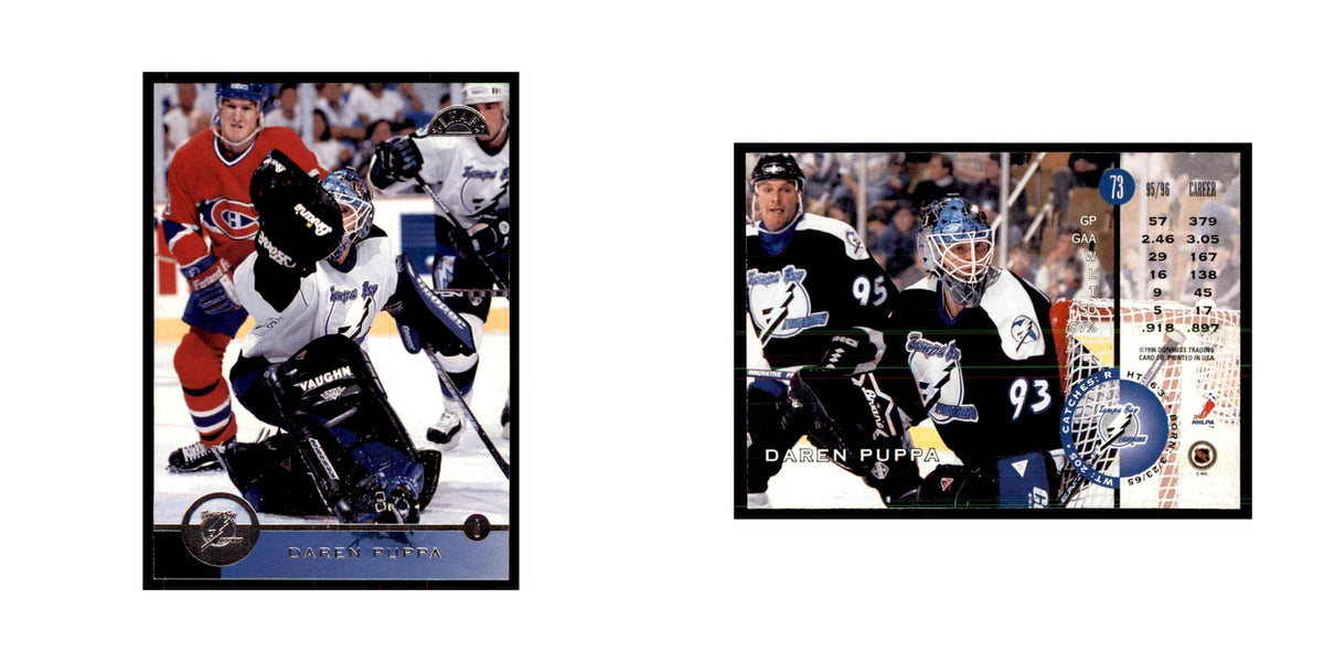 Daren Puppa 1996 Leaf #73 Hockey Cards Hockey Card NM