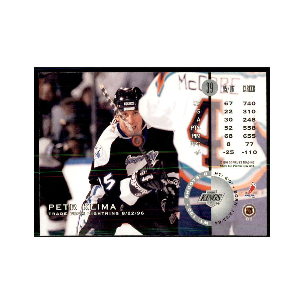 Petr Klima 1996 Leaf #39 Hockey Cards Hockey Card NM
