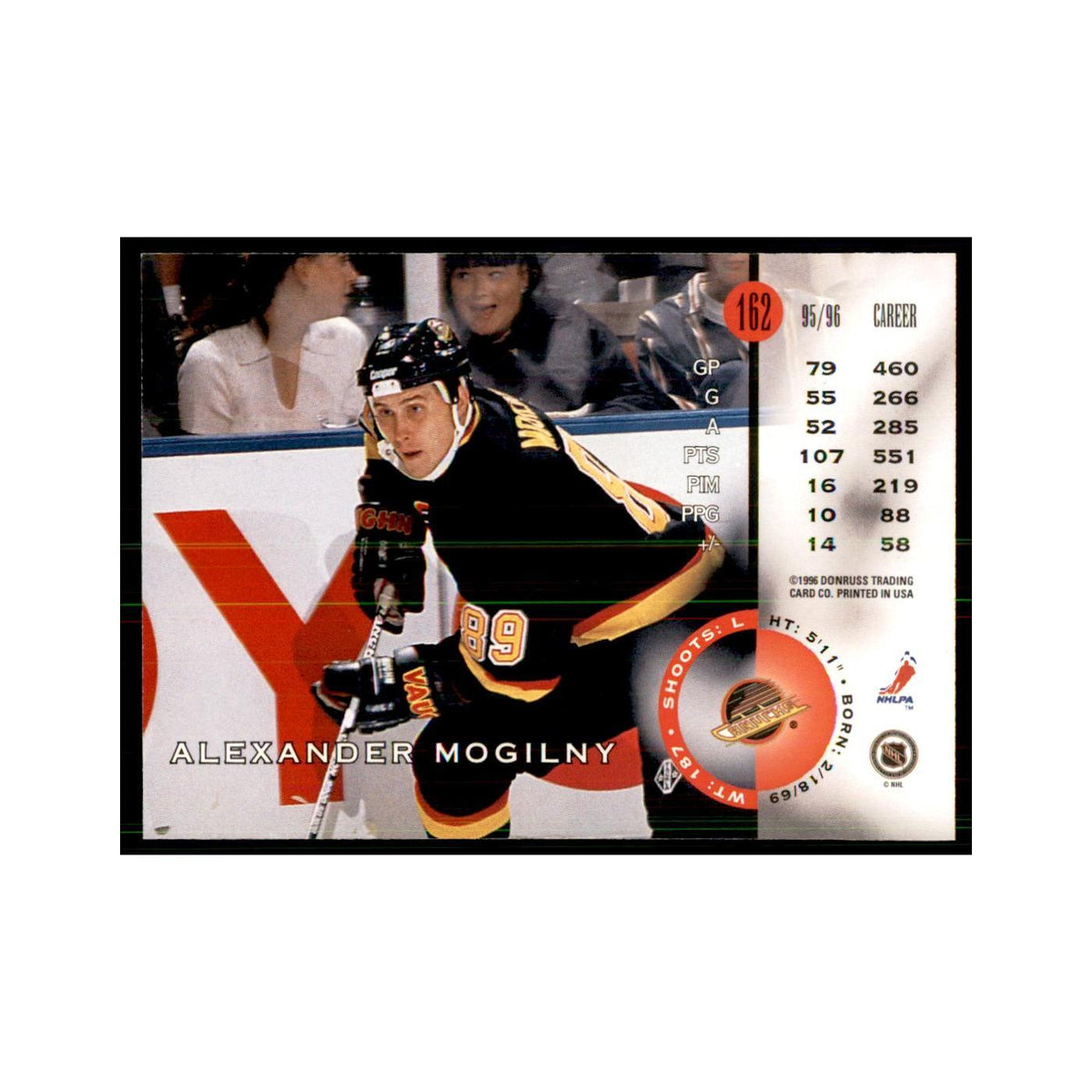 Alexander Selivanov 1996 Leaf #162 Hockey Cards Hockey Card NM