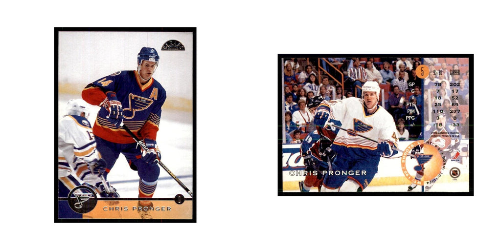 Chris Pronger 1996 Leaf #5 Hockey Cards Hockey Card NM