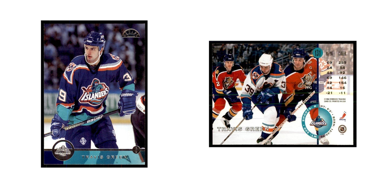Travis Green 1996 Leaf #131 Hockey Cards Hockey Card NM