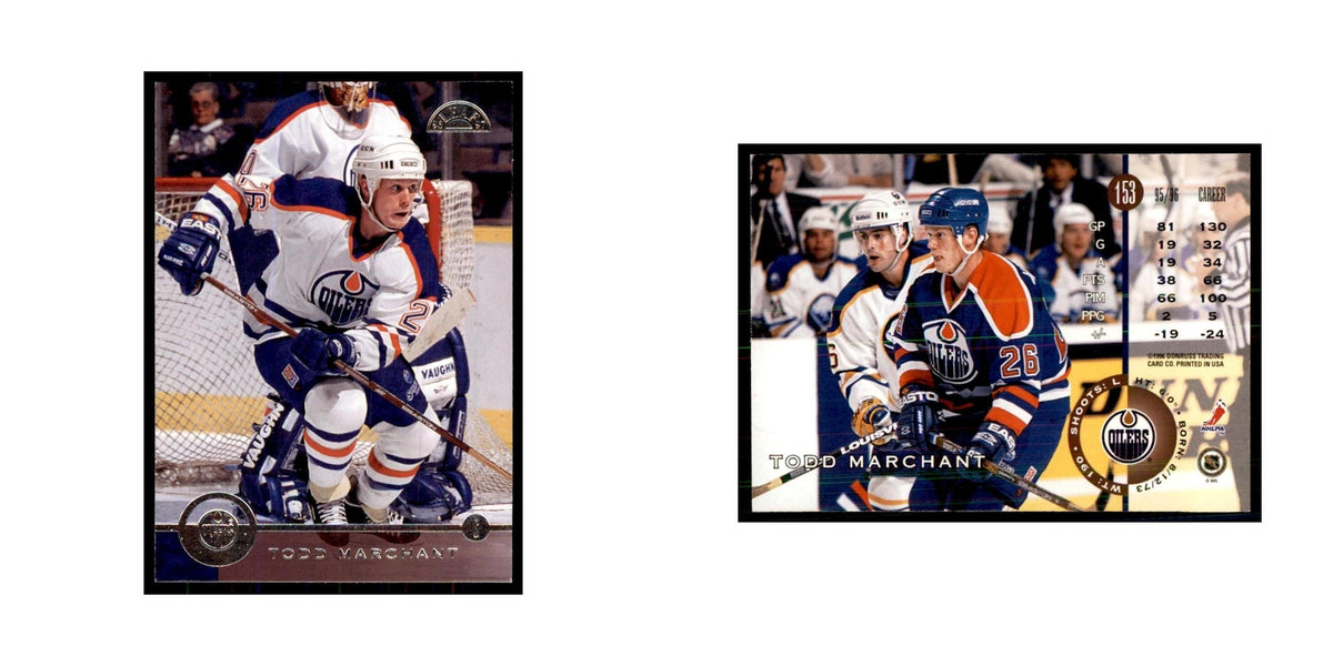 Todd Marchant 1996 Leaf #153 Hockey Cards Hockey Card NM