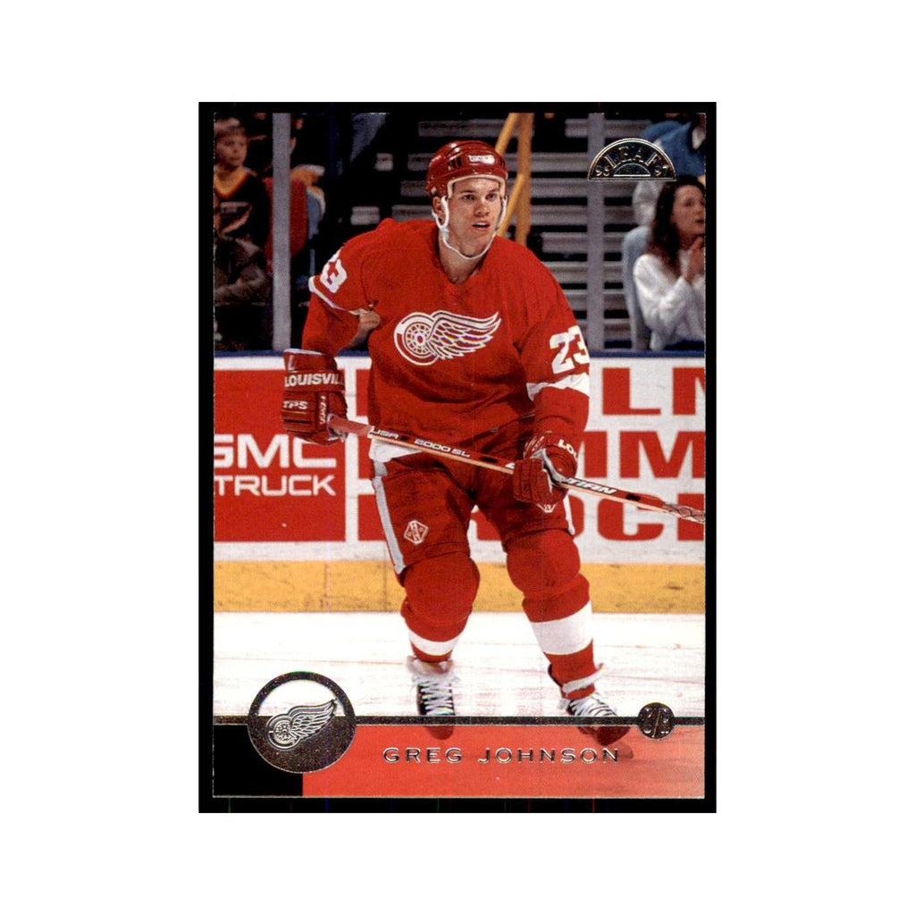Greg Johnson 1996 Leaf #134 Hockey Cards Hockey Card NM