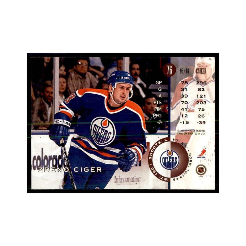 Zdeno Ciger 1996 Leaf #76 Hockey Cards Hockey Card NM