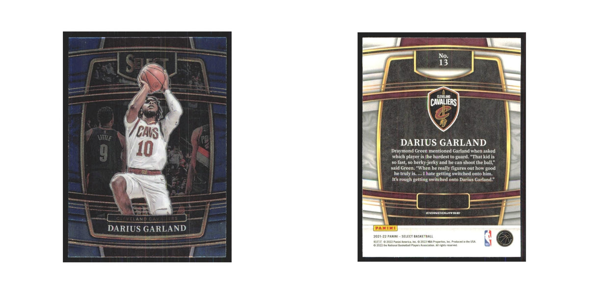 Darius Garland 2021 Panini Select #13 Cleveland Cavaliers Basketball Card NM