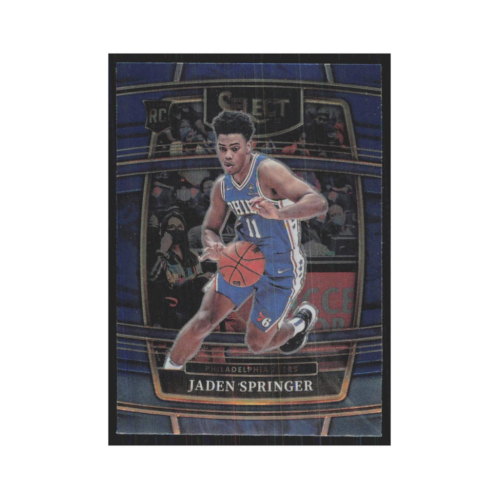 Jaden Springer 2021 Panini Select #85 Philadelphia 76ers Basketball Card NM