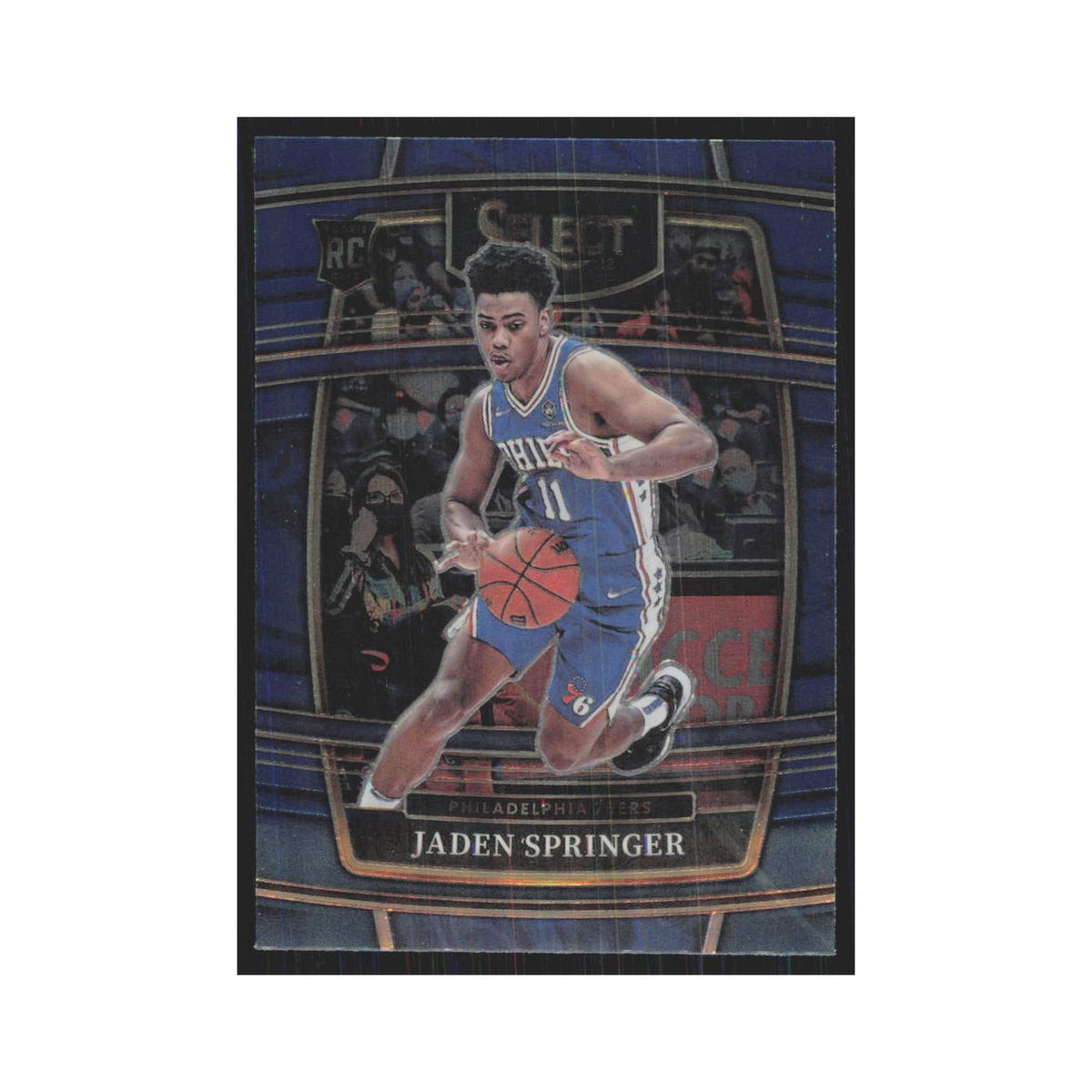 Jaden Springer 2021 Panini Select #85 Philadelphia 76ers Basketball Card NM