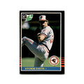 Storm Davis 1985 Leaf #81 Baltimore Orioles Baseball Card NM
