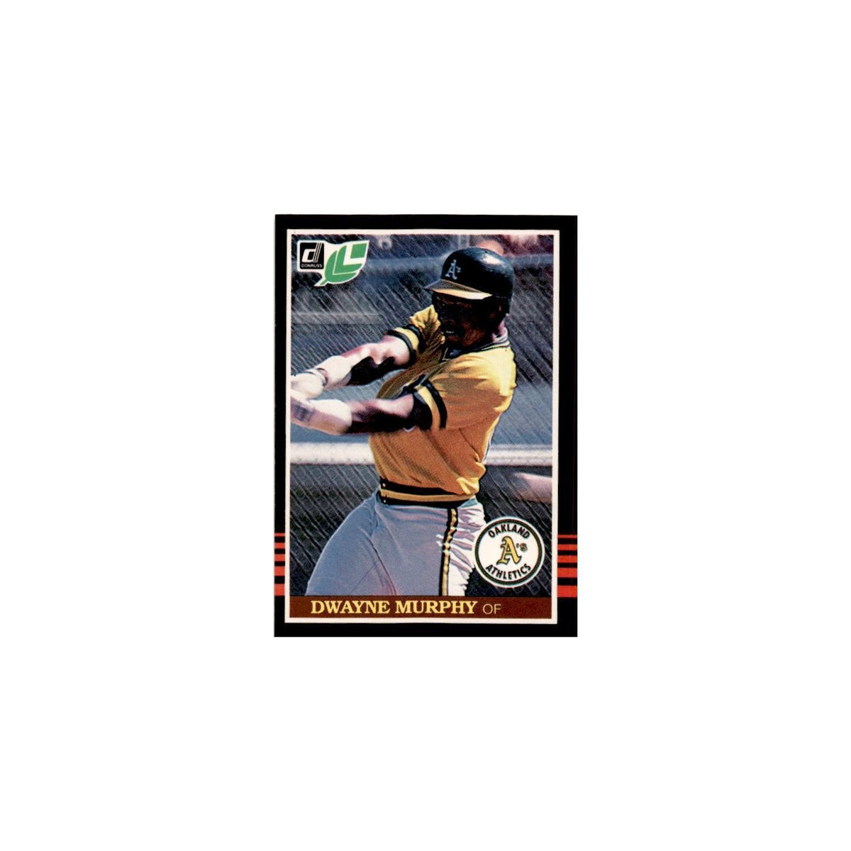 Dwayne Murphy 1985 Leaf #74 Oakland Athletics Baseball Card NM