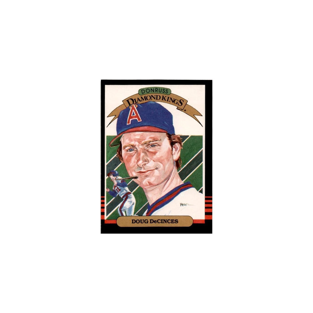 Doug DeCinces 1985 Leaf #2 California Angels Baseball Card NM