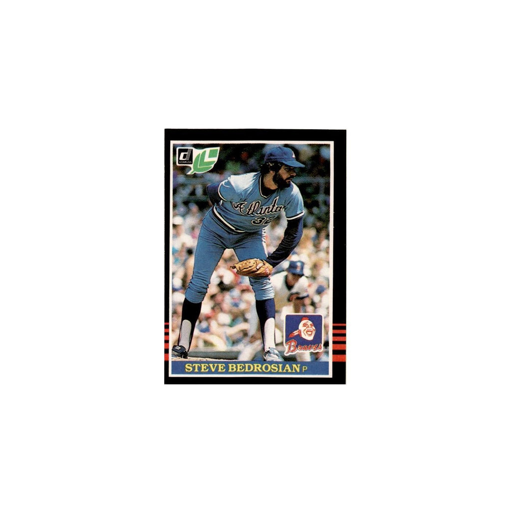 Steve Bedrosian 1985 Leaf #51 Atlanta Braves Baseball Card NM