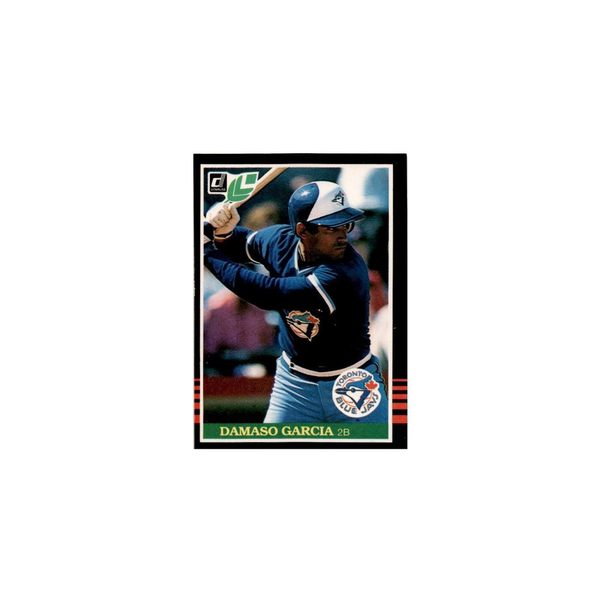 Damaso Garcia 1985 Leaf #65 Toronto Blue Jays Baseball Card NM