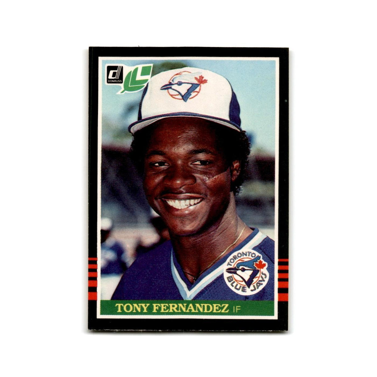 Tony Fernandez 1985 Leaf #91 Toronto Blue Jays Baseball Card NM