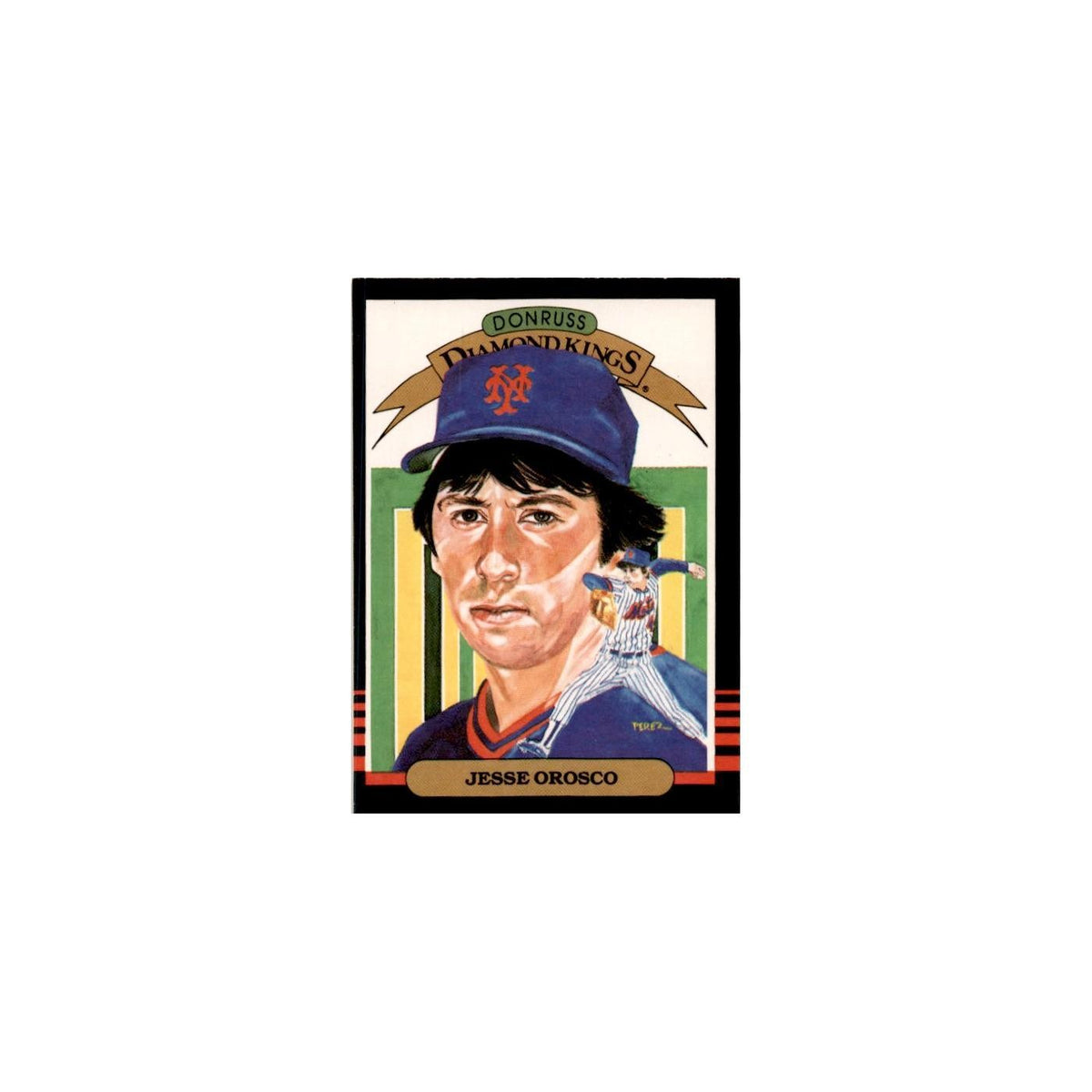 Jesse Orosco 1985 Leaf #22 New York Mets Baseball Card NM