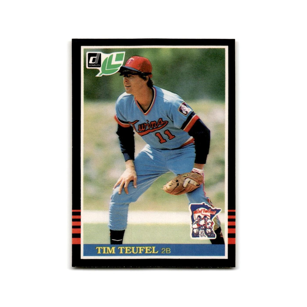 Tim Teufel 1985 Leaf #97 Minnesota Twins Baseball Card NM