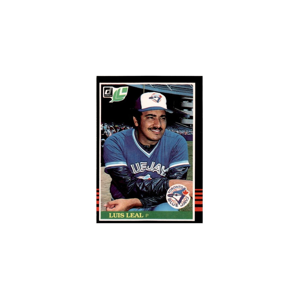 Luis Leal 1985 Leaf #29 Toronto Blue Jays Baseball Card NM