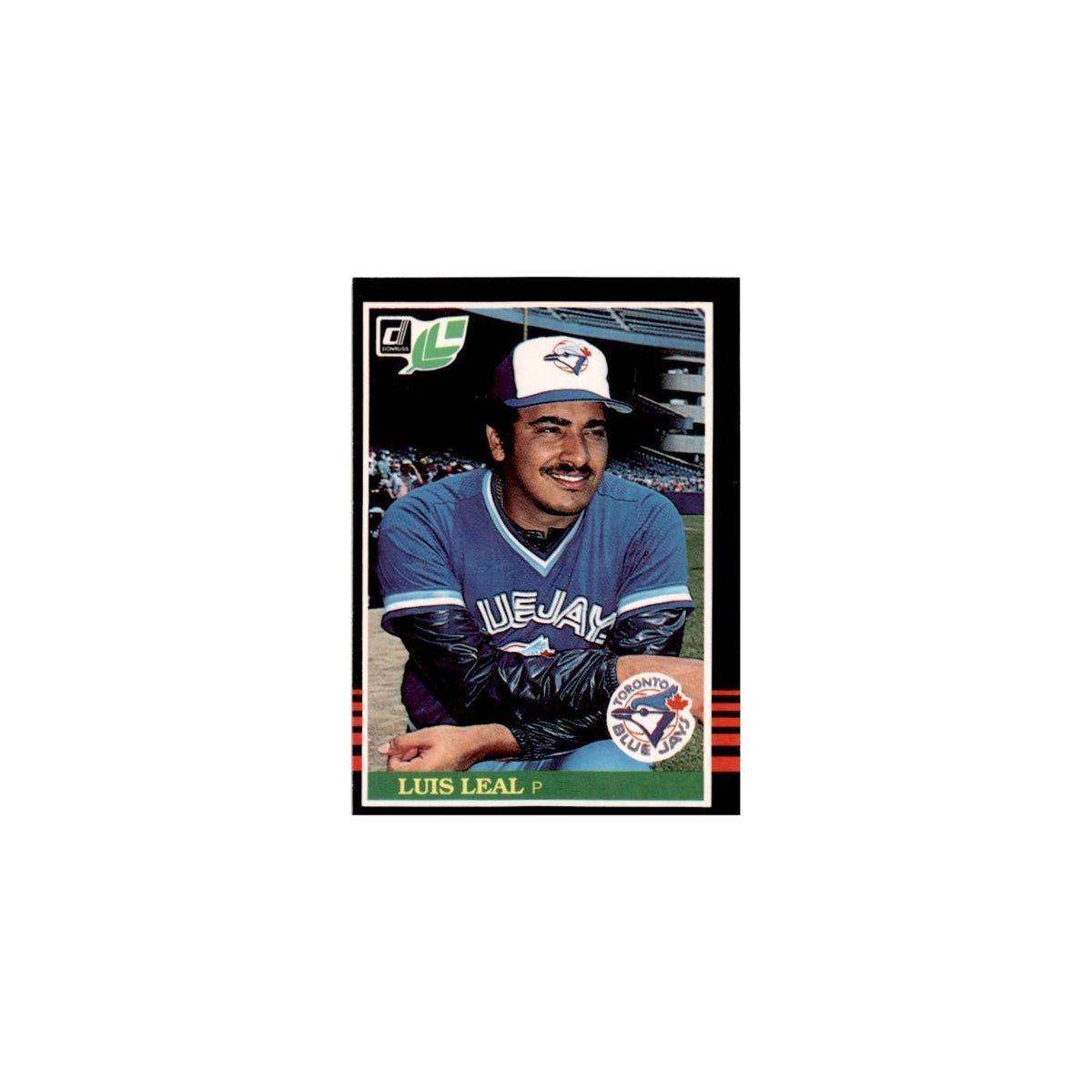 Luis Leal 1985 Leaf #29 Toronto Blue Jays Baseball Card NM