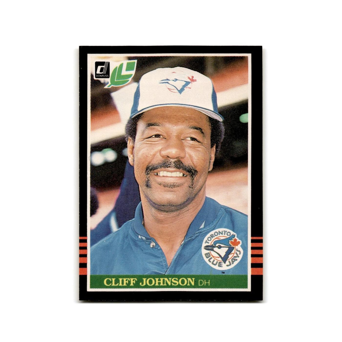 Cliff Johnson 1985 Leaf #115 Toronto Blue Jays Baseball Card NM