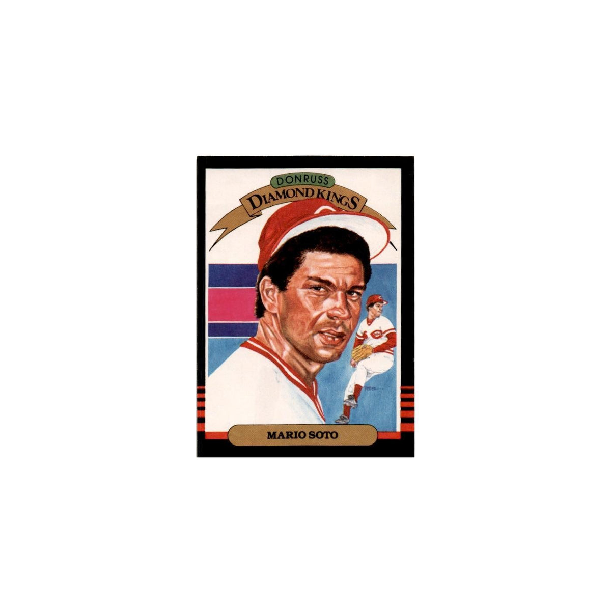 Mario Soto 1985 Leaf #19 Cincinnati Reds Baseball Card NM