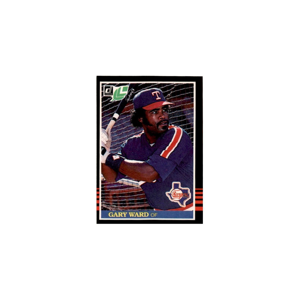 Gary Ward 1985 Leaf #70 Texas Rangers Baseball Card NM