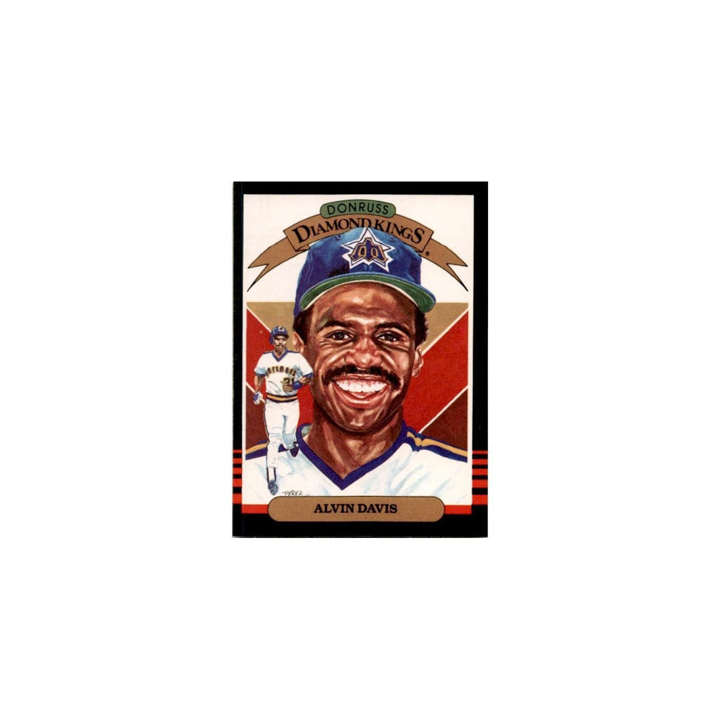 Alvin Davis 1985 Leaf #18 Seattle Mariners Baseball Card NM