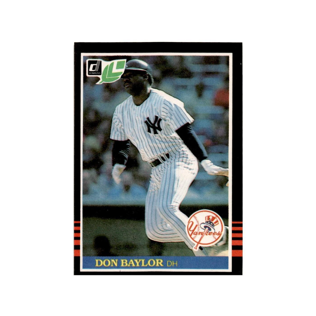 Don Baylor 1985 Leaf #146 New York Yankees Baseball Card NM