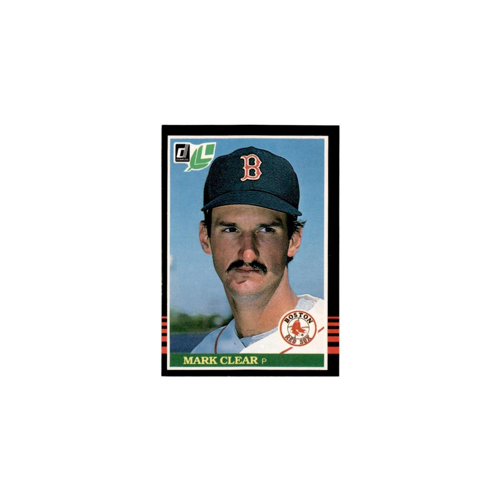 Mark Clear 1985 Leaf #32 Boston Red Sox Baseball Card NM