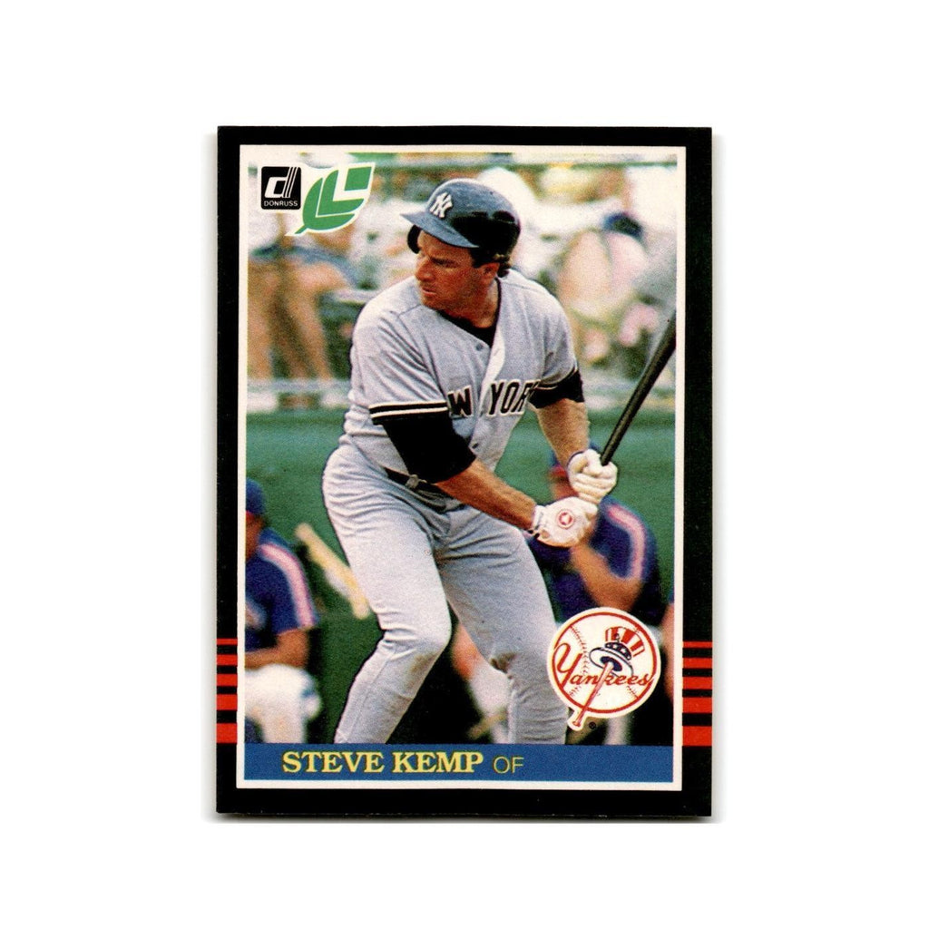 Steve Kemp 1985 Leaf #100 New York Yankees Baseball Card NM