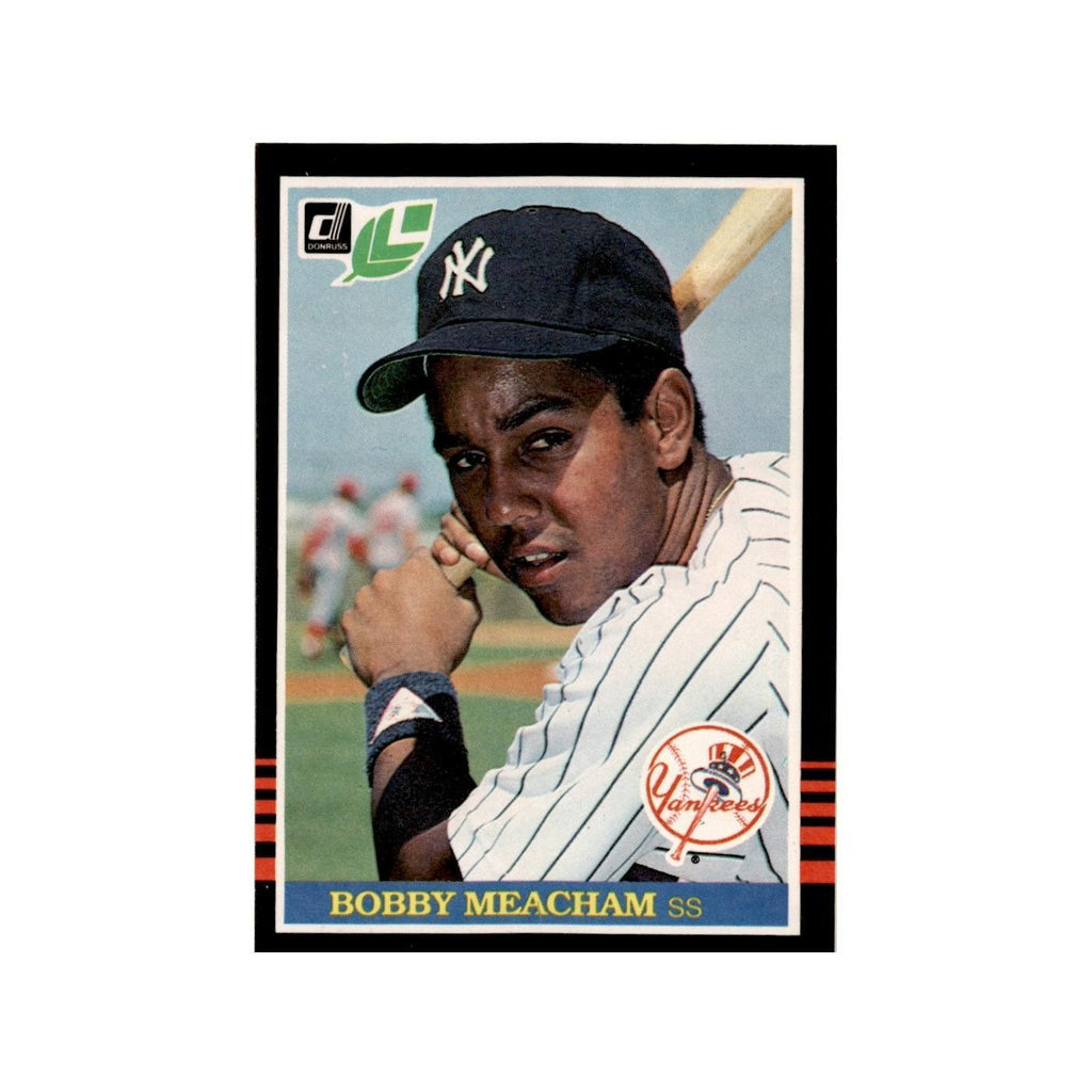 Bobby Meacham 1985 Leaf #147 New York Yankees Baseball Card NM