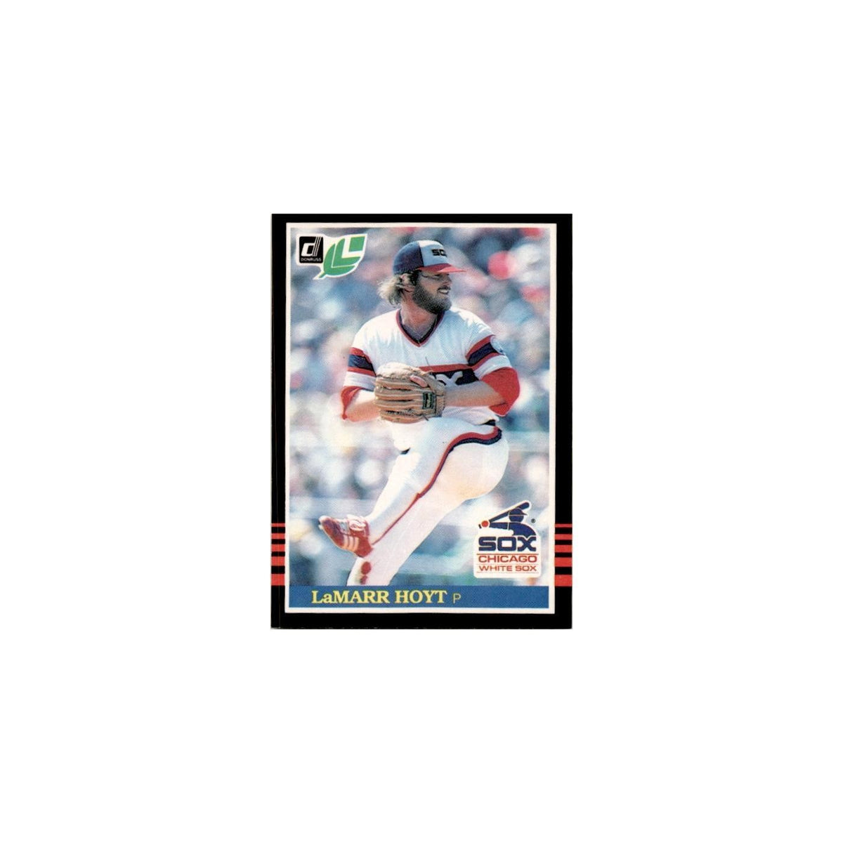 LaMarr Hoyt 1985 Leaf #37 Chicago White Sox Baseball Card NM