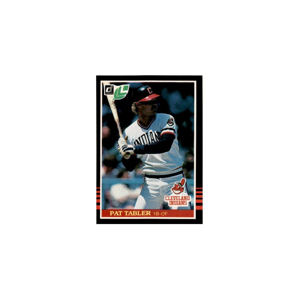 Pat Tabler 1985 Leaf #76 Cleveland Indians Baseball Card NM