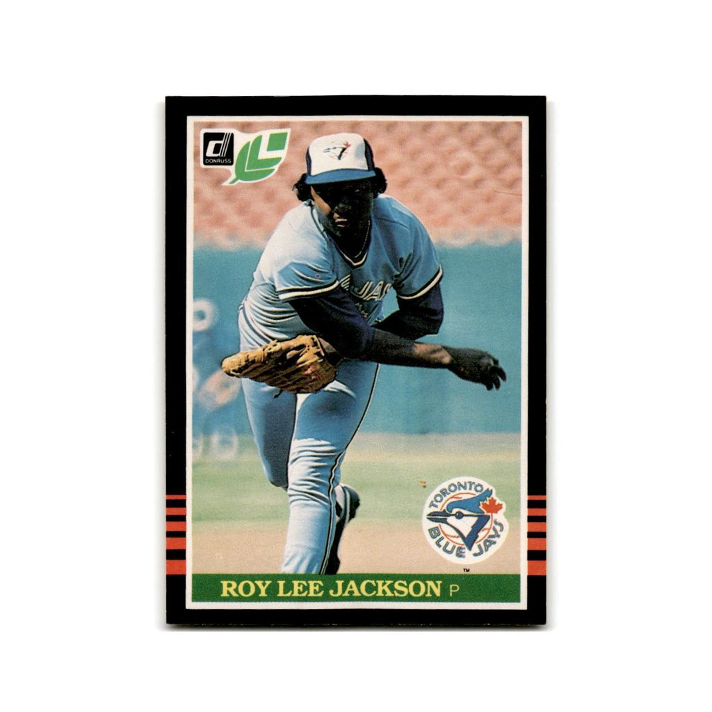Roy Lee Jackson 1985 Leaf #106 Toronto Blue Jays Baseball Card NM