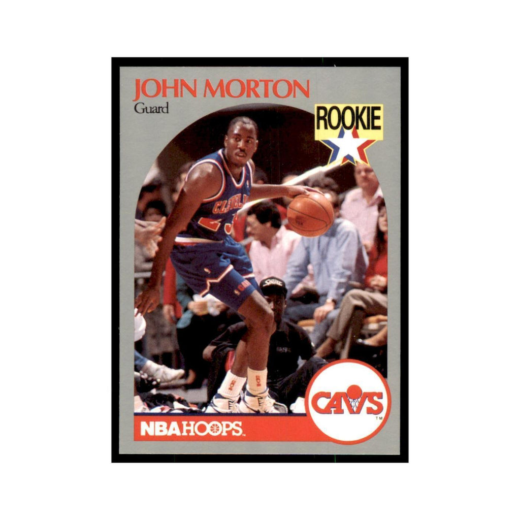 1990 Hoops John Morton RC Basketball Cards #77