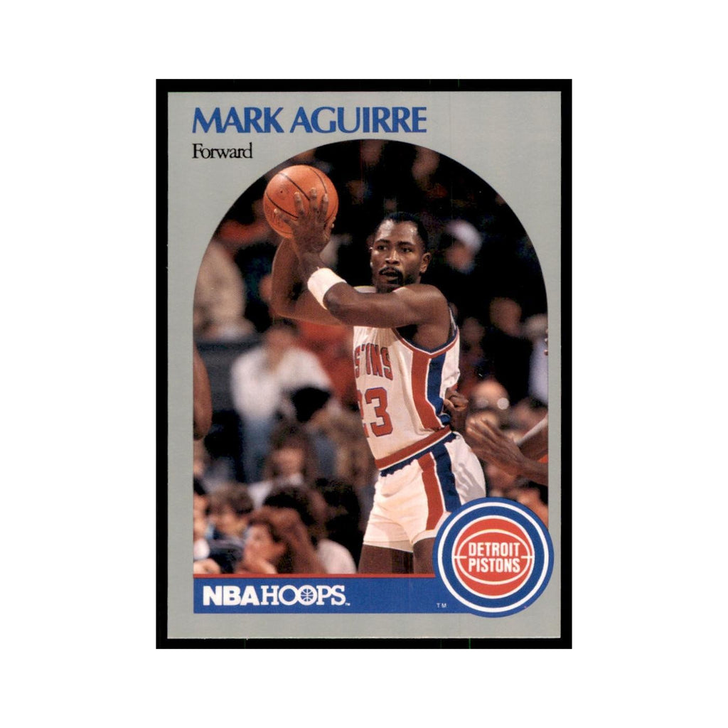1990 Hoops Mark Aguirre Basketball Cards #101