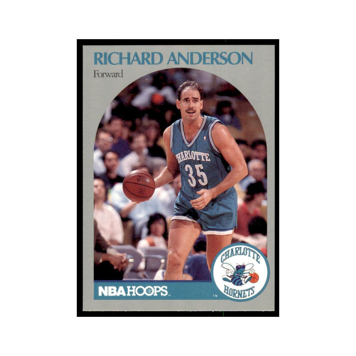 1990 Hoops Richard Anderson Basketball Cards #49