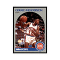 1990 Hoops Gerald Henderson Basketball Cards #106