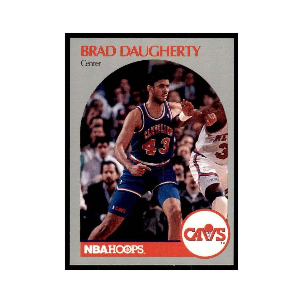 1990 Hoops Brad Daugherty Basketball Cards #73