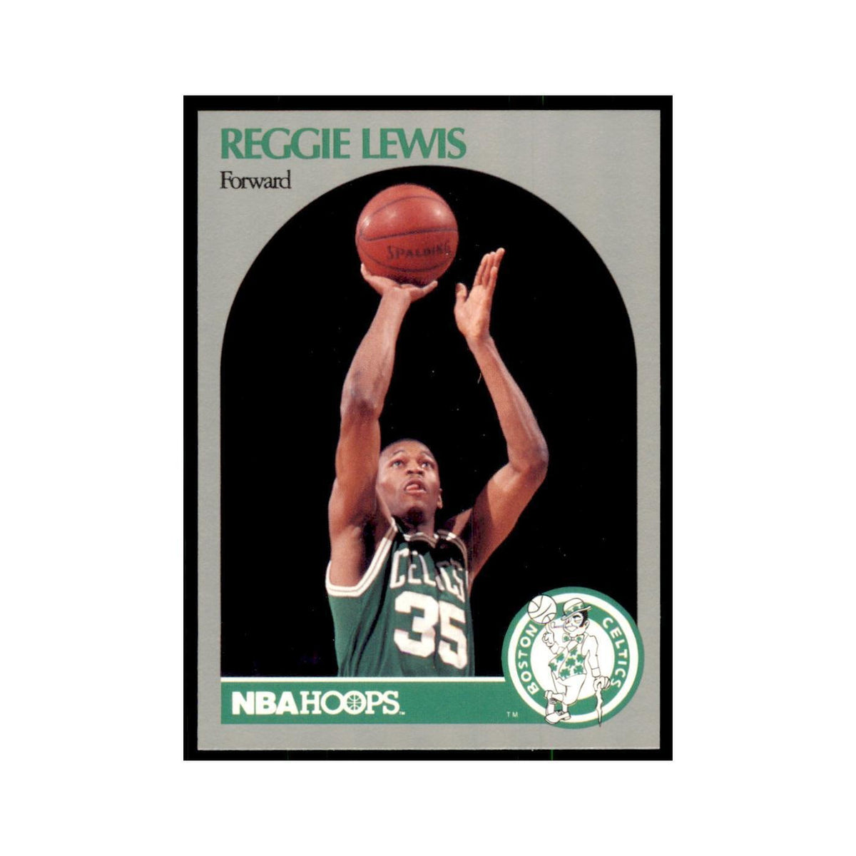 1990 Hoops Reggie Lewis Basketball Cards #43