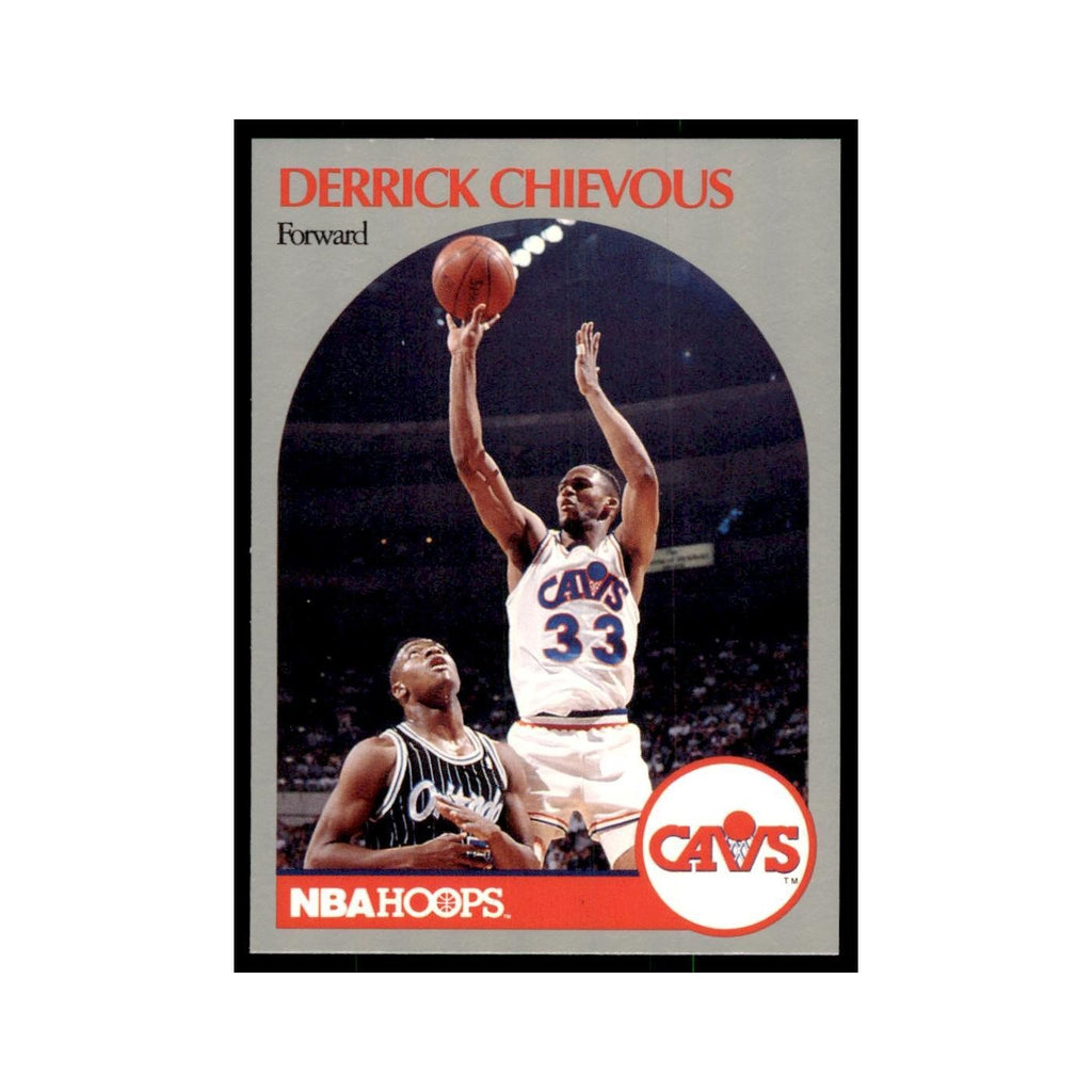 1990 Hoops Derrick Chievous Basketball Cards #72