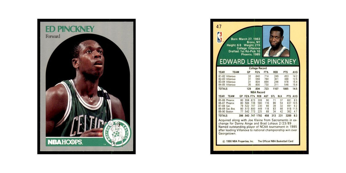 1990 Hoops Ed Pinckney Basketball Cards #47