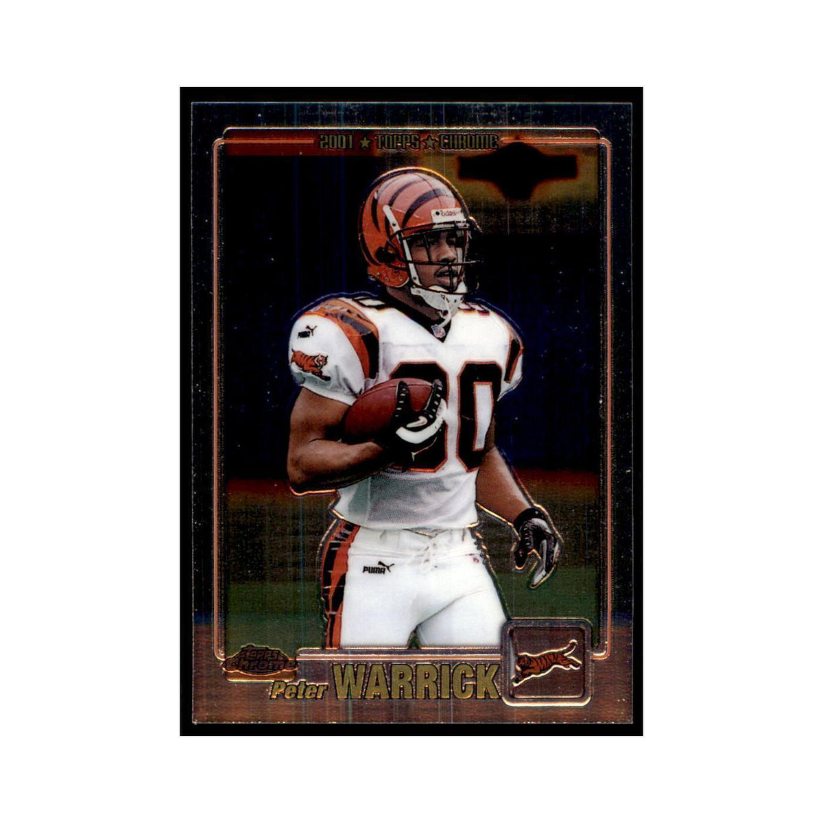 2001 Topps Chrome Peter Warrick Football Cards #5